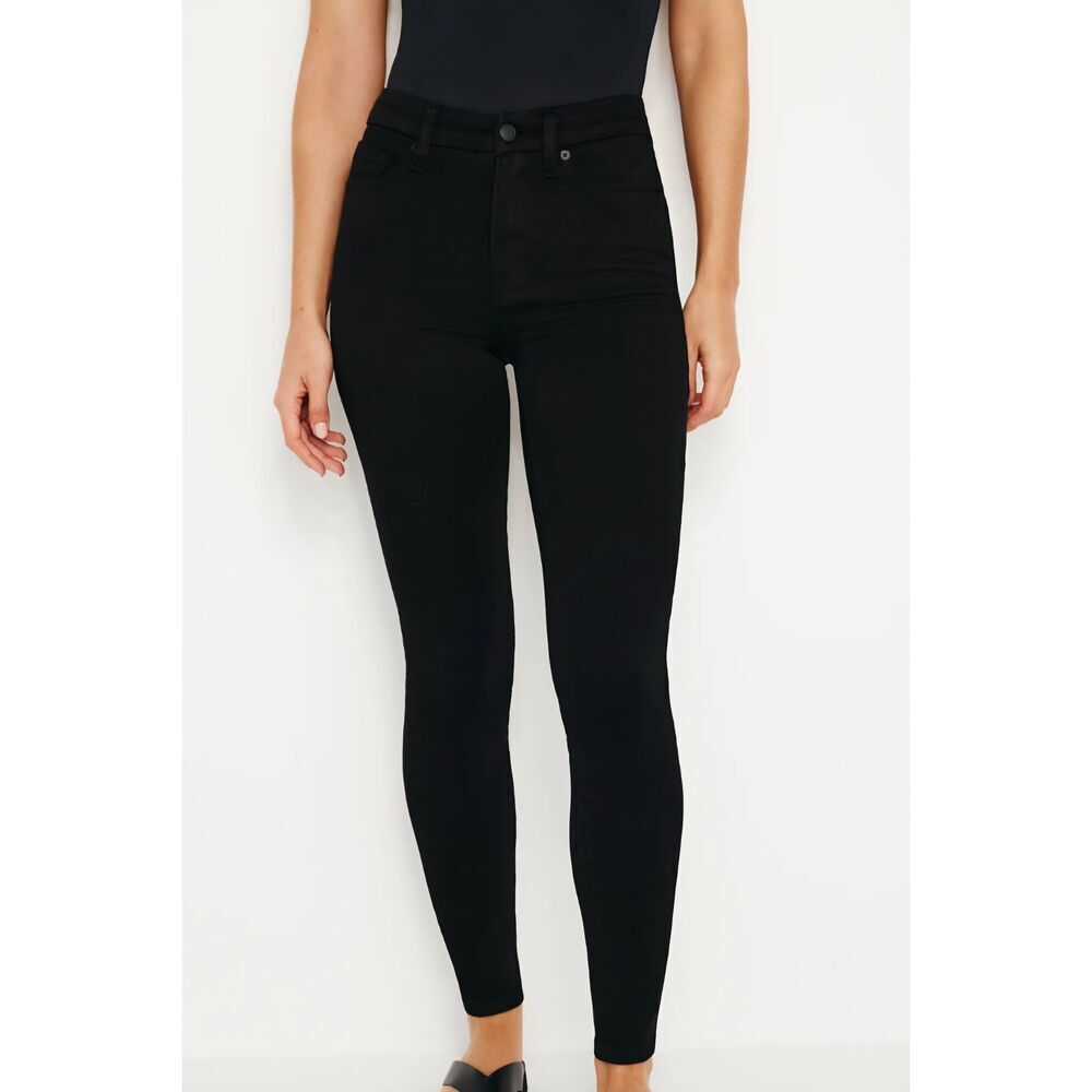 Good American Good Legs Skinny Jeans in black 001 sz 18